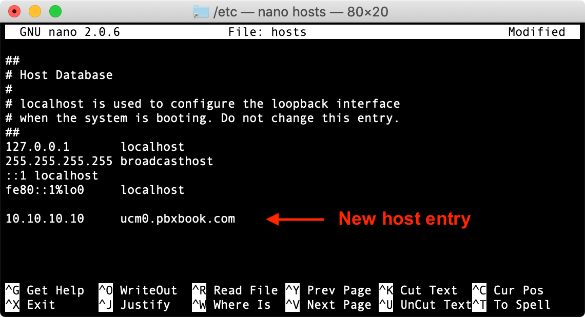Configuring My Hosts File For Https Macos